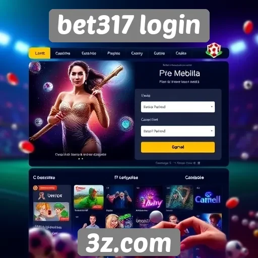 Interface do usuário no site bet317 é intuitiva